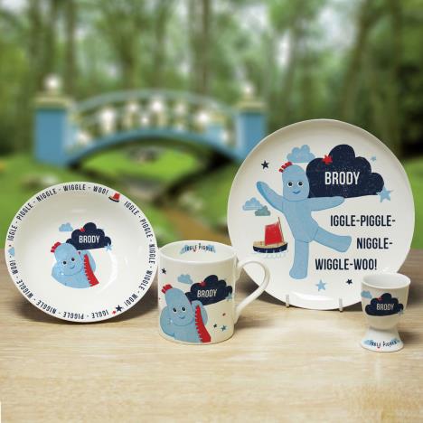 Personalised In The Night Garden Igglepiggle Breakfast Set Extra Image 1
